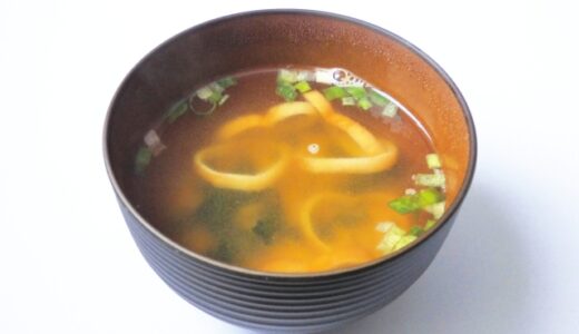 The benefit of miso soup
