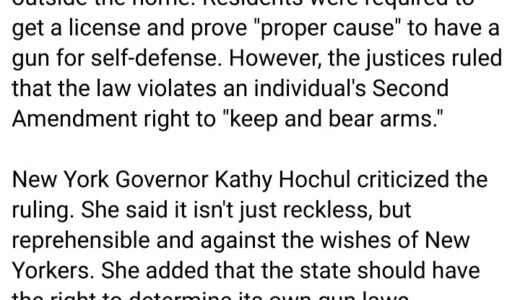 Article: US Supreme Court Expands Gun Rights