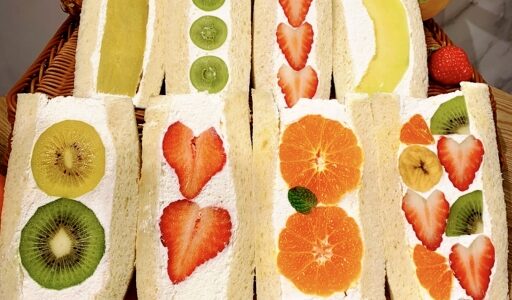 Fruit sandwiches are the best!